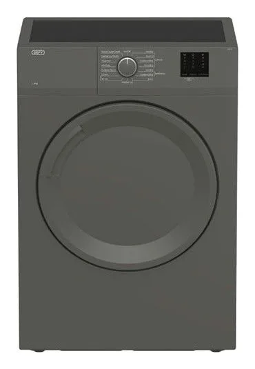 Defy 8kg Air Vented Tumble Dryer - Manhattan Grey