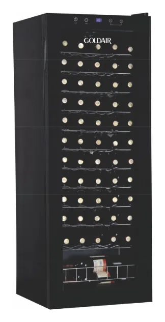 Goldair 158L Wine Cooler - Black