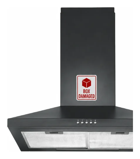 Italian Designer Telefunken 90cm Cooker Hood - Black