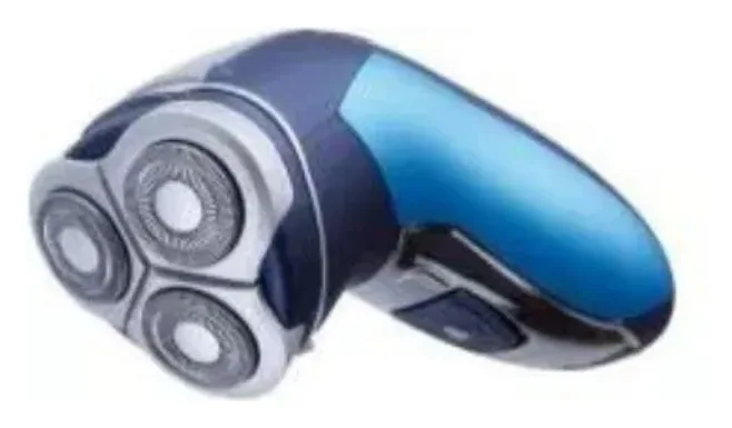 Lucky Rechargeable 3-Head Shaver - Blue