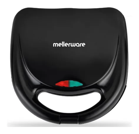 Mellerware 2-Slice "Mercury" Non-stick Sandwich Maker - Black